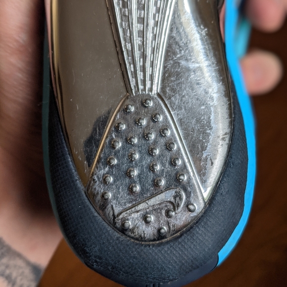 Nike Flywire Track Spikes Baby/Navy Blue Men's 10.5 Size Shoes - Picture 9 of 11